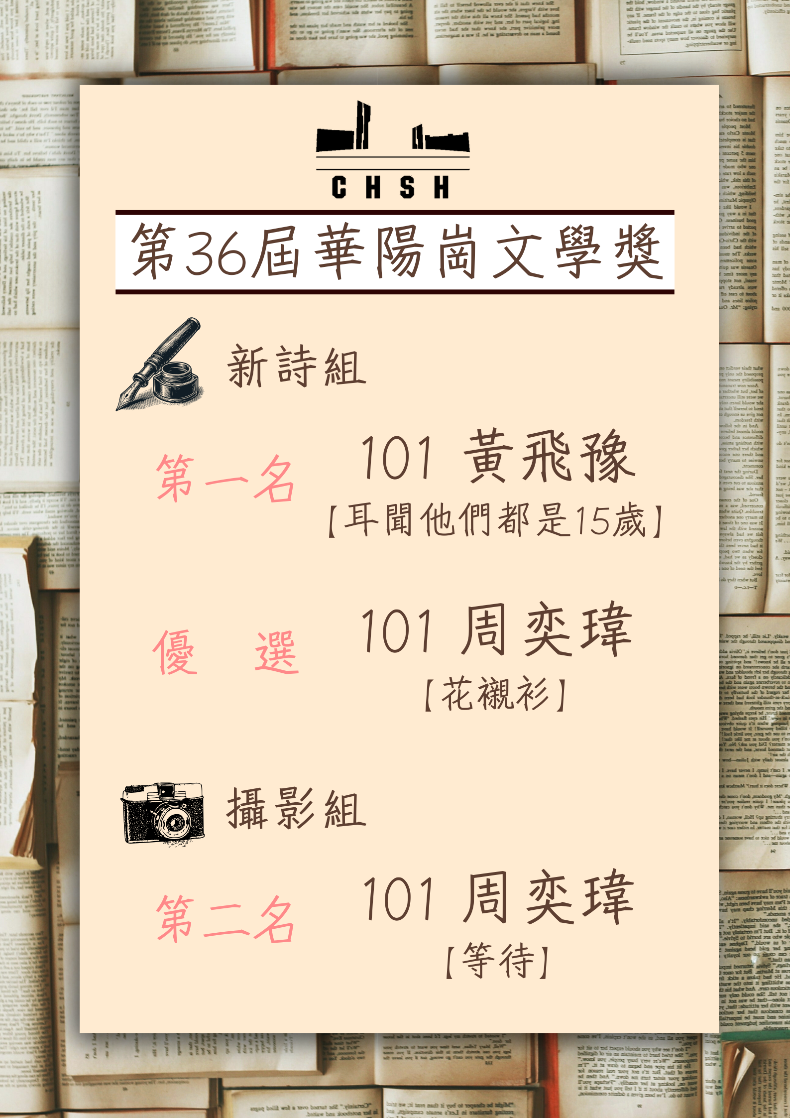 得獎海報