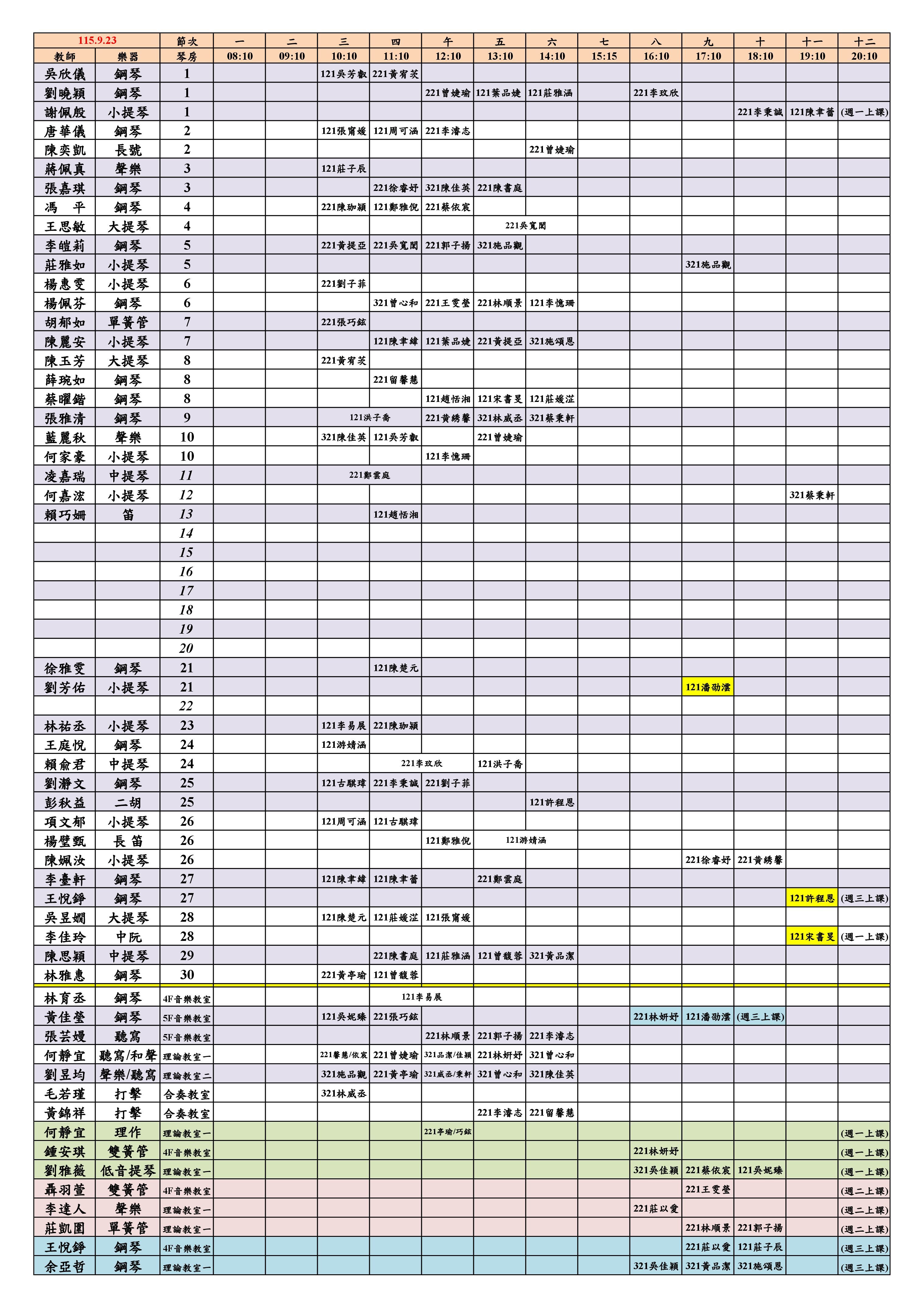 1150923更新術科課琴房配置