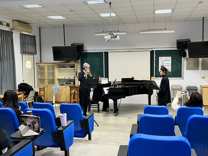 臺南大學大師班(長笛小提琴)