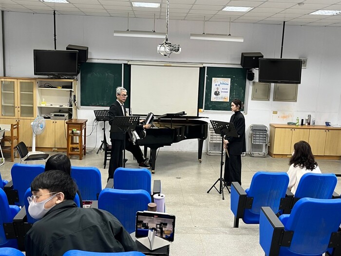 臺南大學大師班(長笛小提琴)