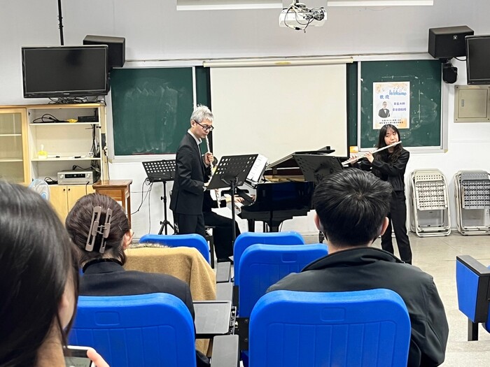 臺南大學大師班(長笛小提琴)